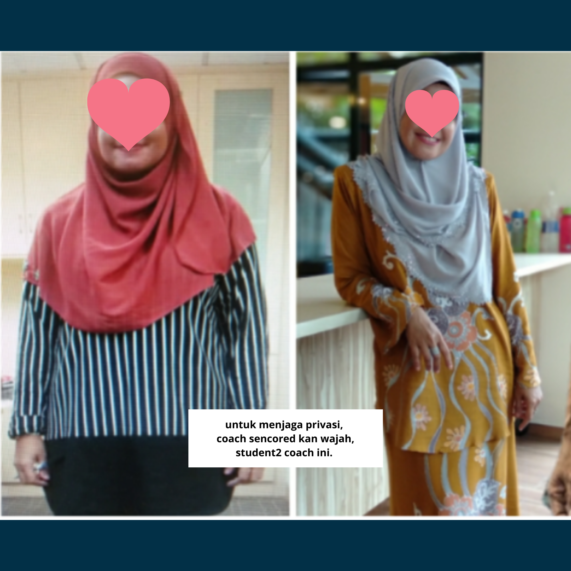 Before after pelajar SempoiDiet